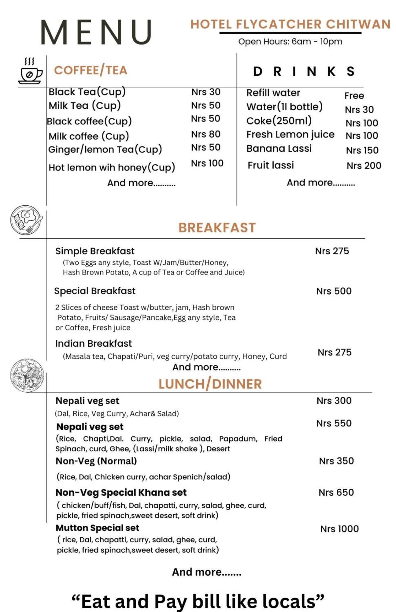 Hotel Flycatcher Chitwan- A Jungle Safari Home Sauraha Dış mekan fotoğraf